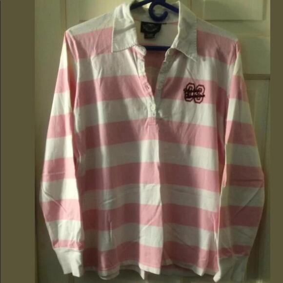 Harley-Davidson Tops - Harley Davidson rugby style long sleeve shirt 1X